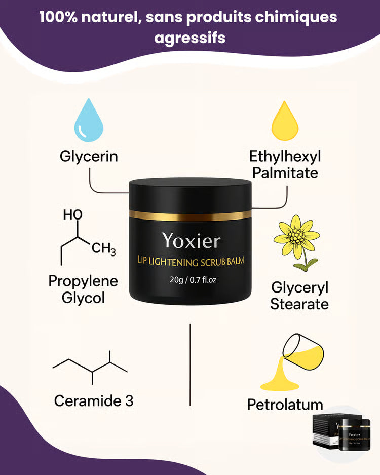 Yoxier™ | Sérum éclaircissant pour lèvres foncée ou ternies par le tabac-Satisfait ou remboursé (Côte d'Ivoire)