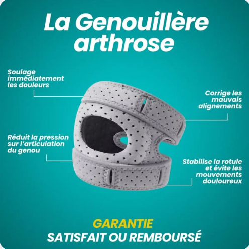 OrthoRotule™ – Stop aux Douleurs du Genou, Ou Remboursé !