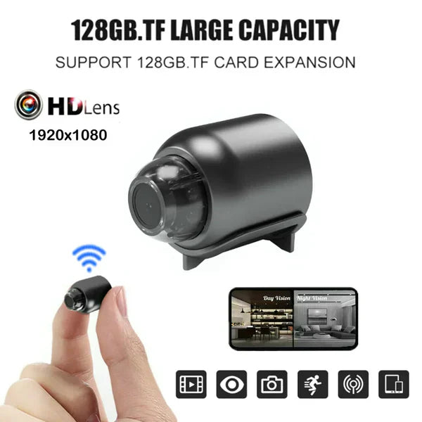 Mini Caméra espion WiFi discrète HD 1080P haute définition