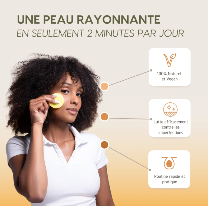 MOIKA™ ORIGINAL – Cotons au Curcuma & Acide Kojique (50 Cotons)