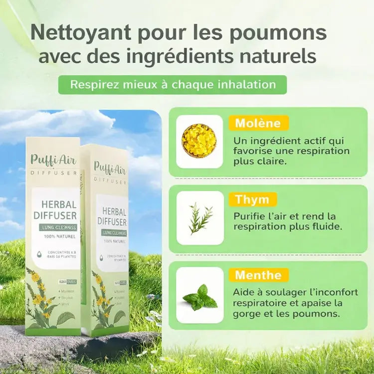 Stylo diffuseur d'herbes de molène