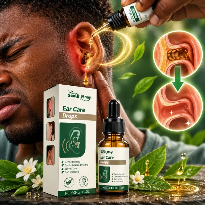 Gouttes nettoyant auriculaires douces pour soulager les acouphènes