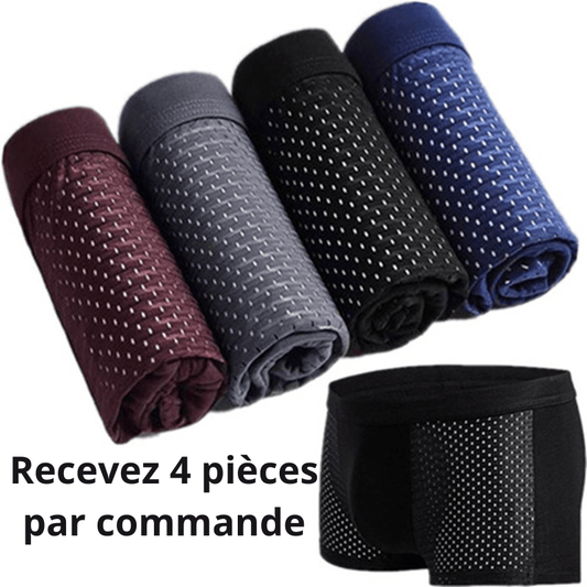 🔥 [PROMO EXCLUSIVE] 4 Boxers en Fibre de Bambou pour le Prix de 3 Confort+