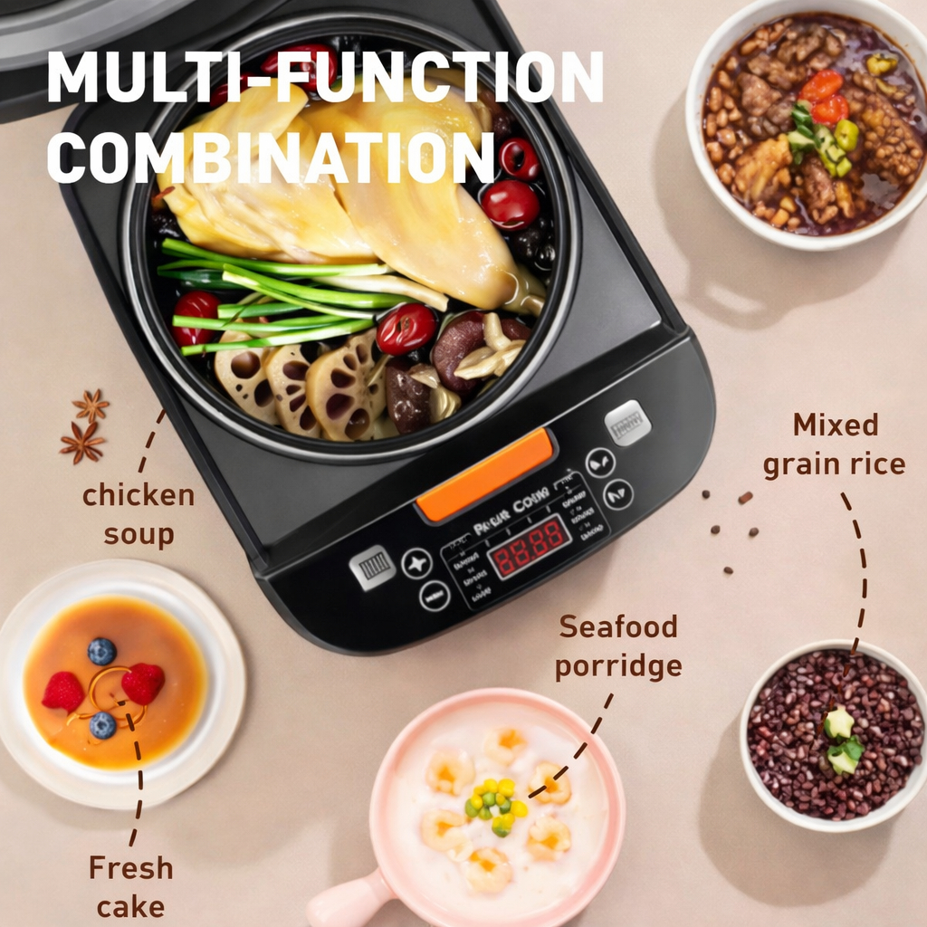 Cuiseur à Riz Intelligent – Cuisson Parfaite, Zéro Stress