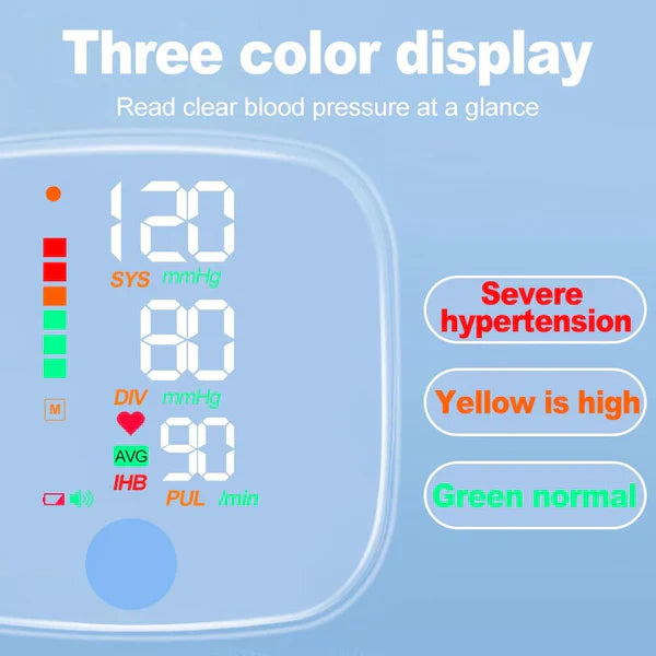Tensiomètre de Poignet Intelligent et Précis – Surveillez Votre Santé en Un Geste (Satisfait où Remboursé)