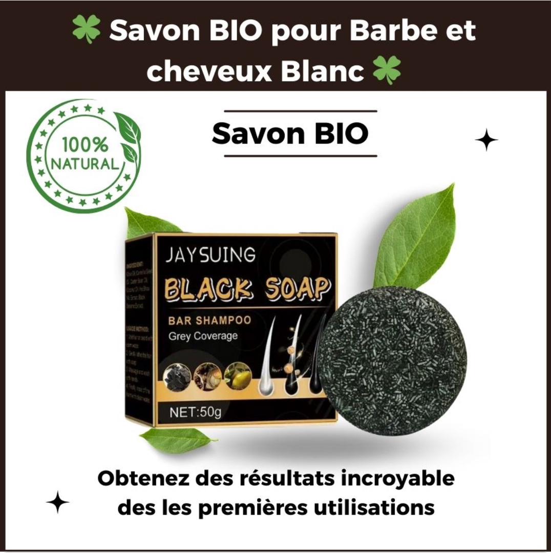 Savon BIO Pour Barbe et Cheveux Blanc