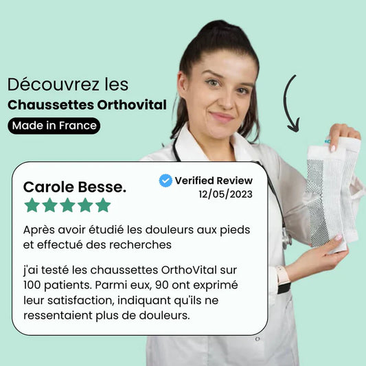 Chaussettes Thérapeutique Anti-Douleur - Soulagement immédiat des pieds et jambe fatigué (bn)