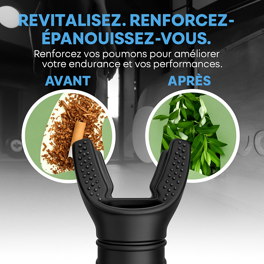 PulmoFit® - Entraîneur de respiration (Renforcer vos poumons)